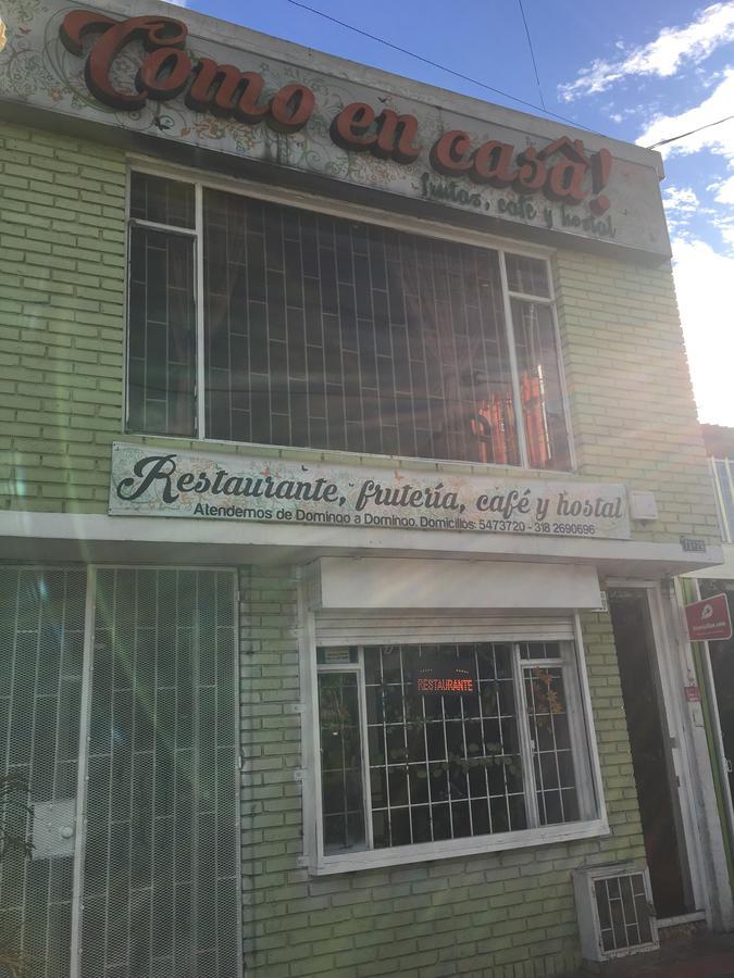 Como En Casa! Restaurante Y Hostal Bogotá Exterior foto
